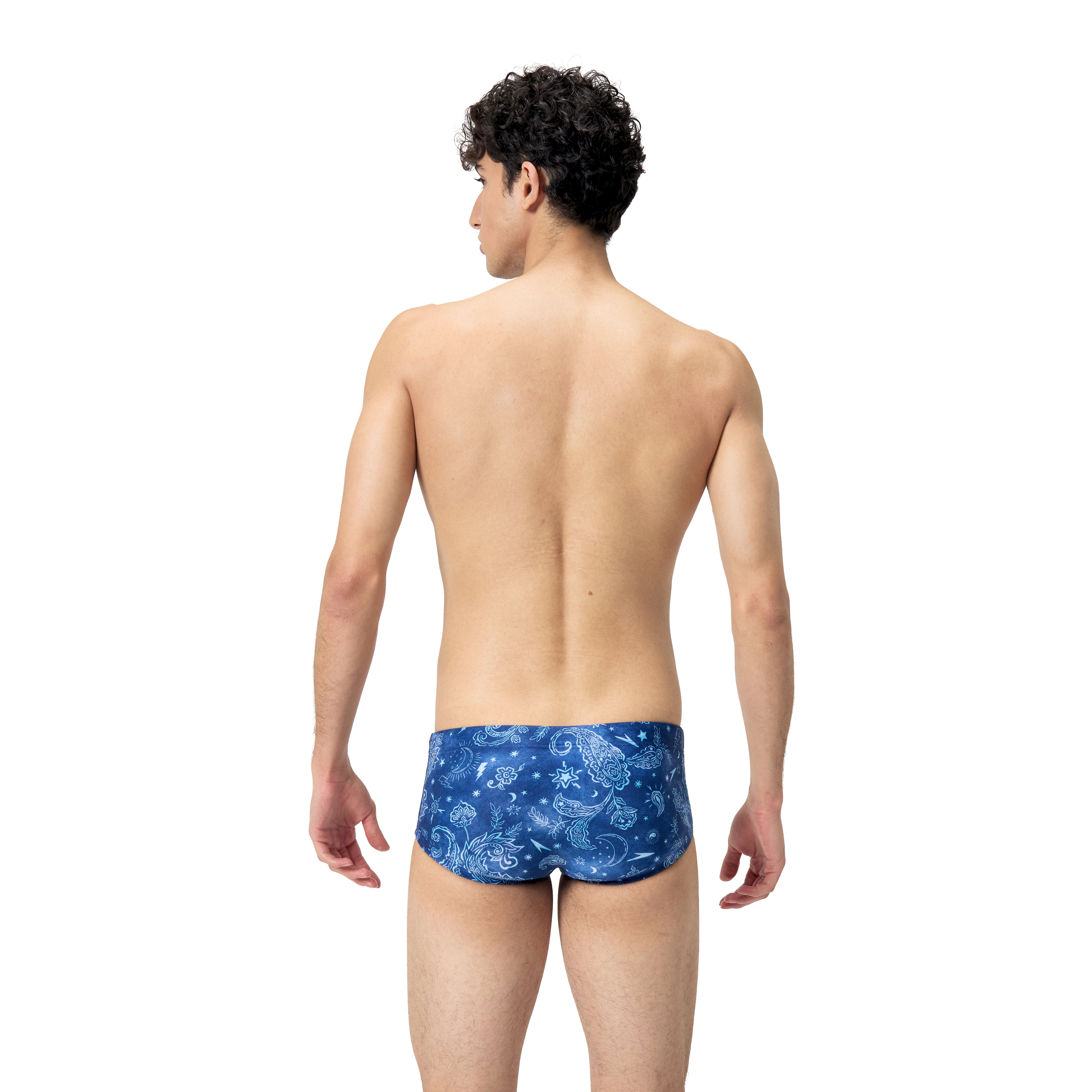 Speedo Mens 13.5cm Club Training Allover Brief