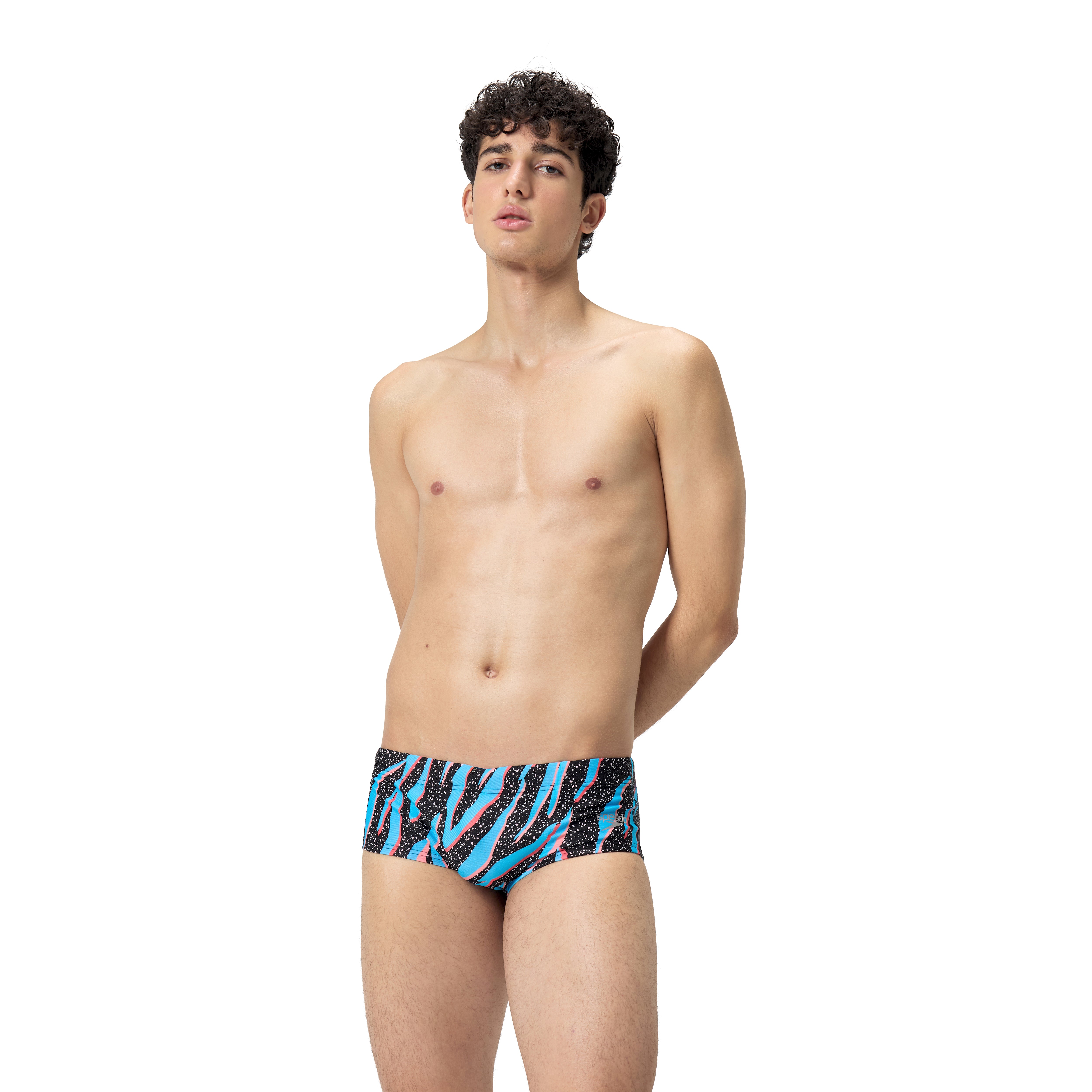 Speedo Mens 13.5cm Club Training Allover Brief