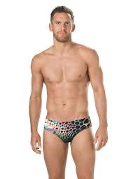 Speedo Mens Placement Digital 7cm Briefs