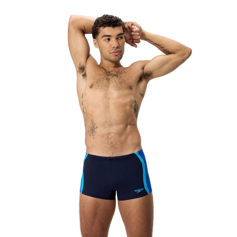 Speedo Solid Splice Aquashort Peacoat/Deep Sapphire