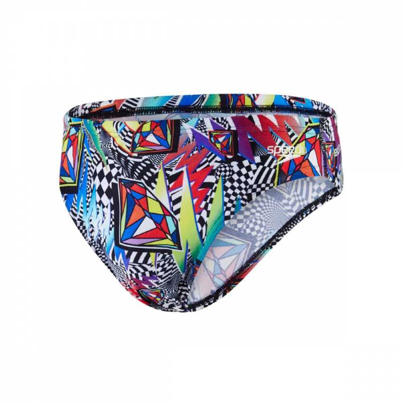 Speedo Allover Digital Brief 8cm