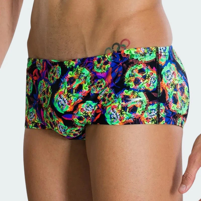 Speedo Allover Club Digital Brief 14cm Junior