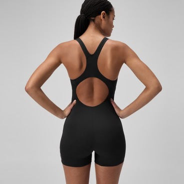 Speedo Womens Endurance+ Legsuit Black