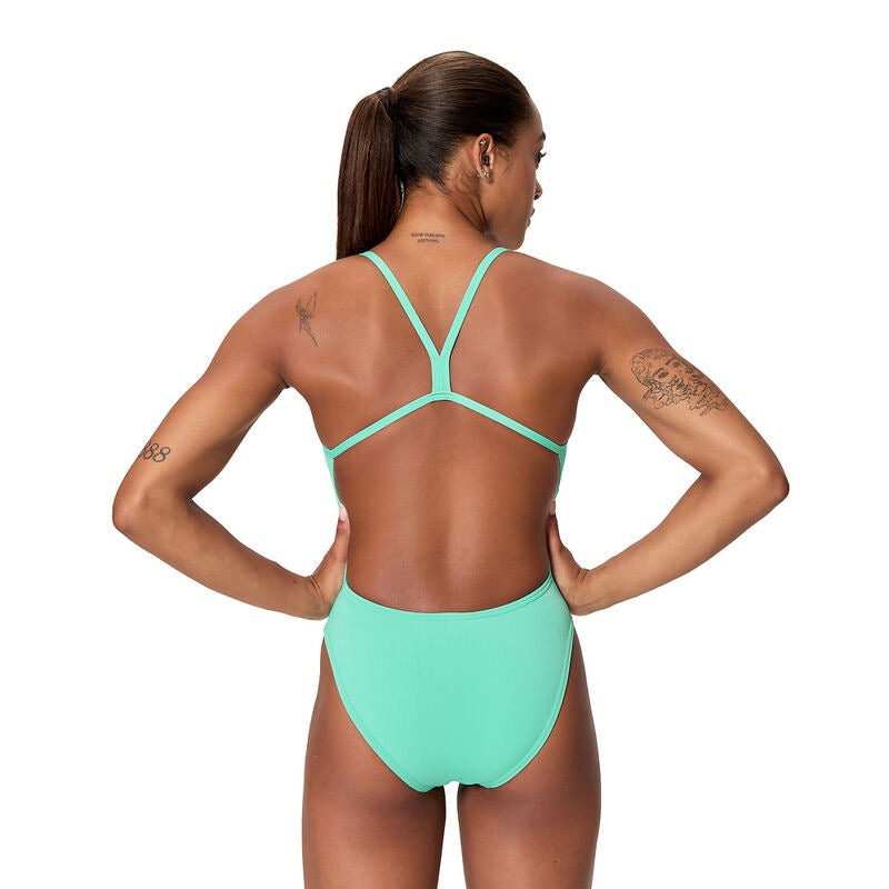 Speedo Women´s FL Solid V-Back 2.0 Aqua Breeze
