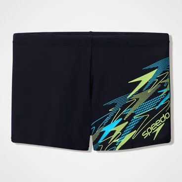 Speedo Medley Logo Aquashort BLACK/GREEN