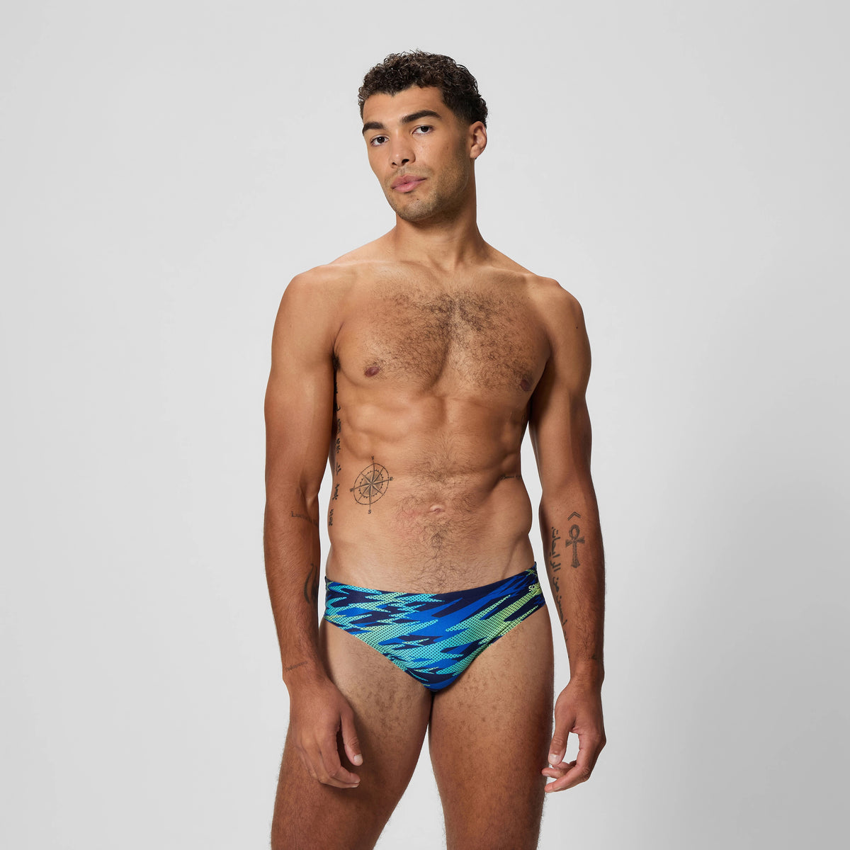Men´s Hyperboom Print Brief NAVY
