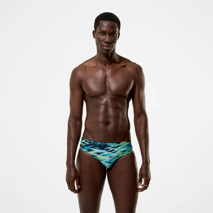 Men´s Hyperboom Print Brief BLACK/GREEN