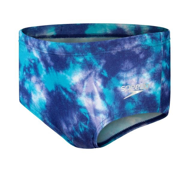 Speedo Allover Club Digital Brief 13cm Junior