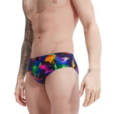 Speedo Allover Digital Brief 8cm
