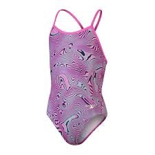 Speedo Girls Allover Digital Vback