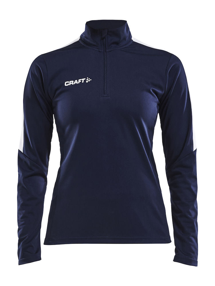 Långärmad Half-Zip Dam