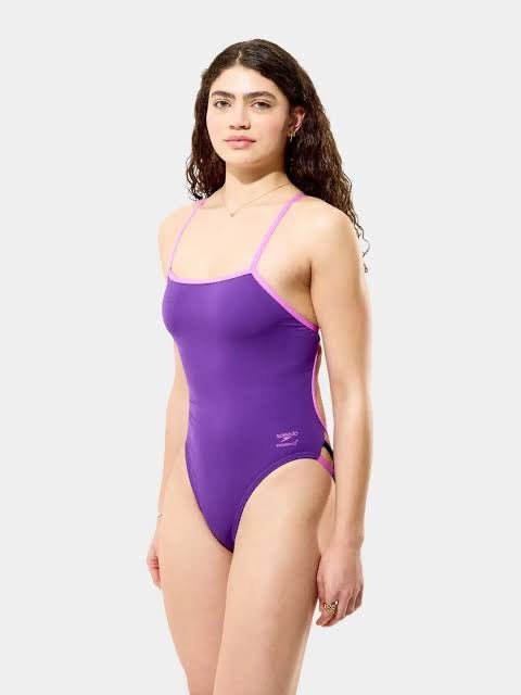 Speedo Women´s FL Solid Tri Back PURPLE